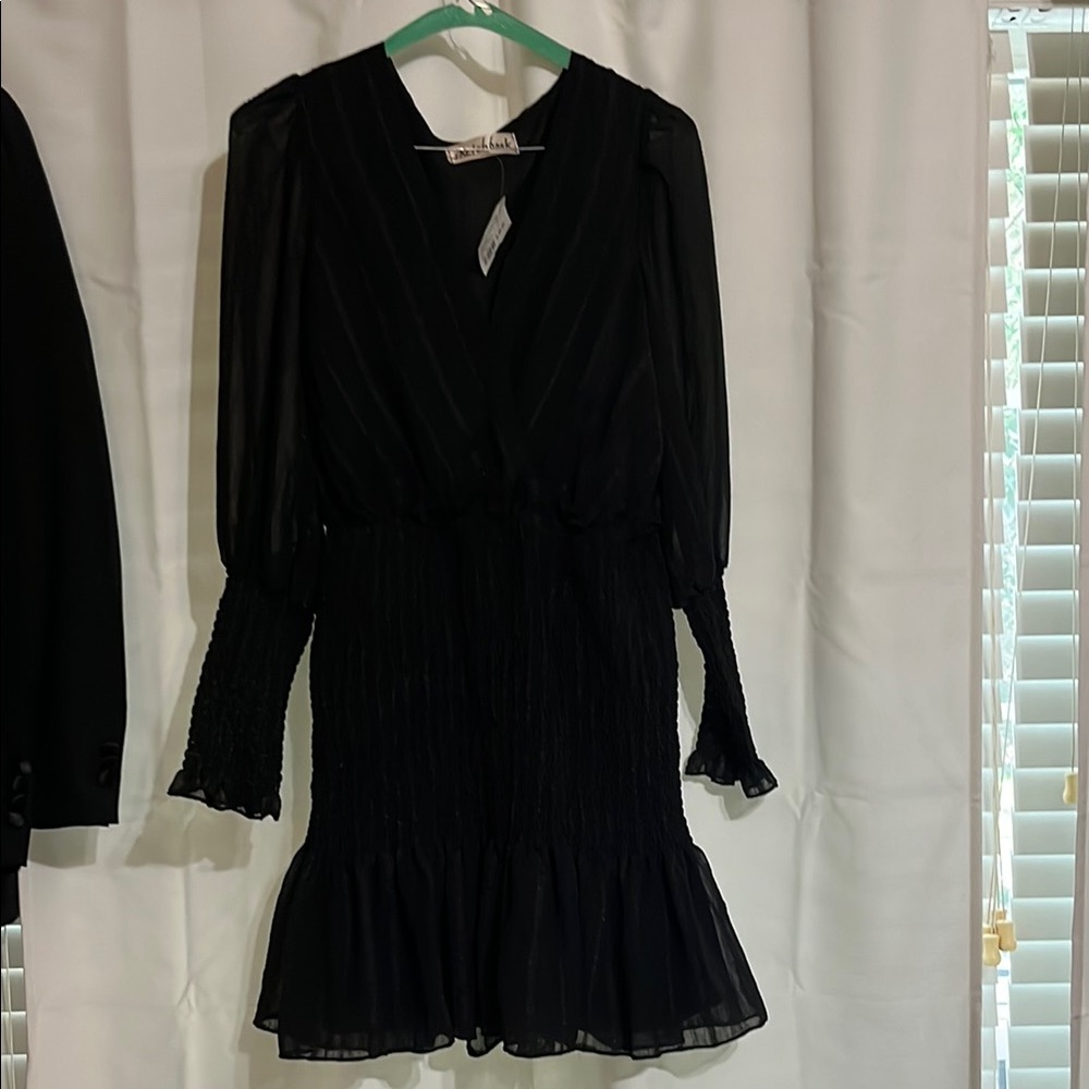 Sketchbook Elegant Black Dress New Size Small